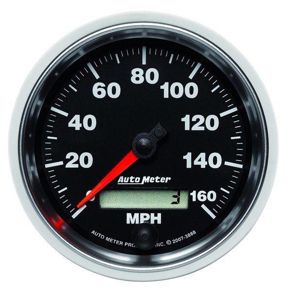 3-3/8" SPEEDOMETER, 0-160 MPH, GS